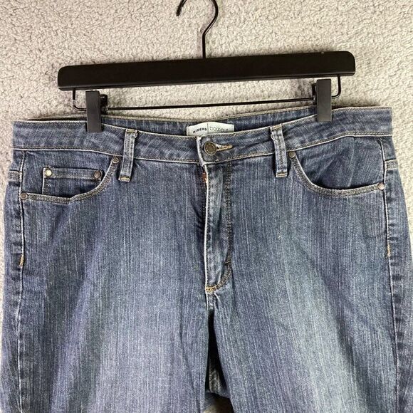 Lee Riders Bootcut Capri Jeans Size 12B Womens Denim Pants Mid Rise Cotton  Blue - Picture 6 of 10